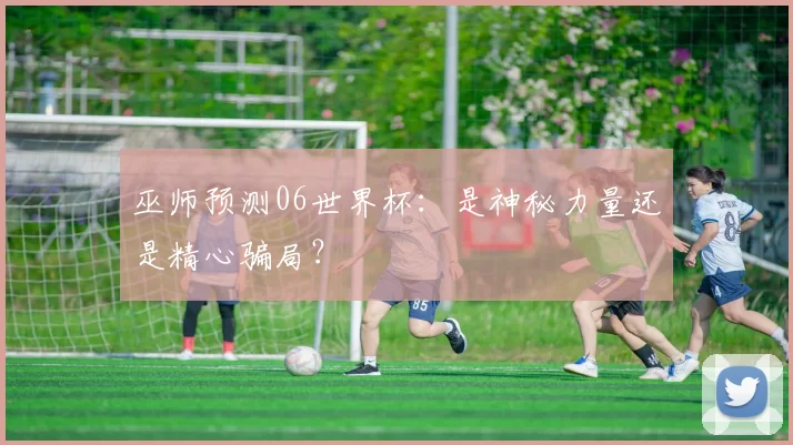 巫师预测06世界杯：是神秘力量还是精心骗局？