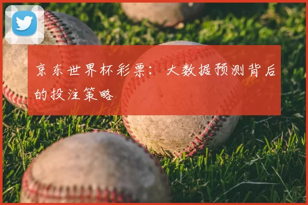 京东世界杯彩票:大数据预测背后的投注策略